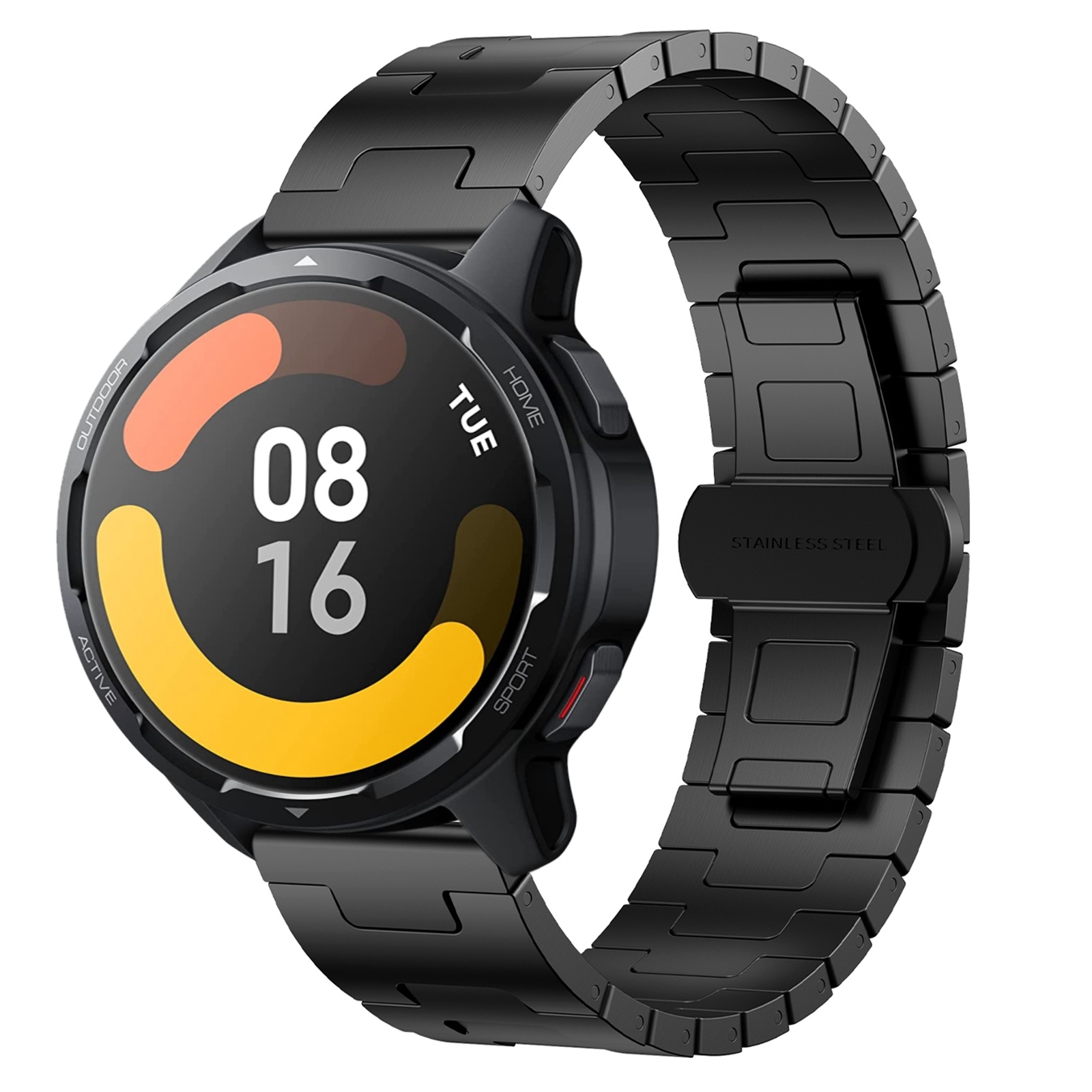 SYA002715906A Για Xiaomi Watch S1 Active Titanium Alloy 22mm Metal Watch Band(Black) - Image 1