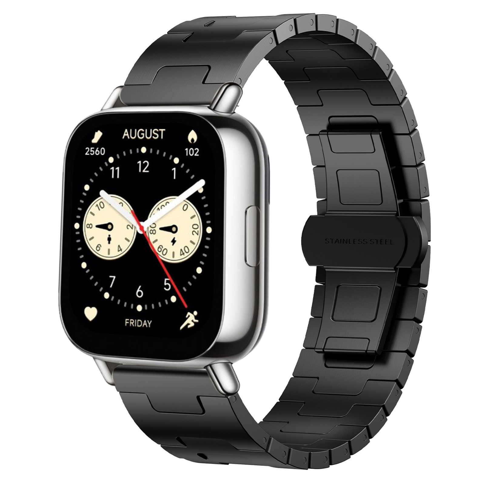 SYA002716001A Για Redmi Watch 5 Lite Titanium Alloy 22mm Metal Watch Band(Black) - Image 1