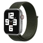 Simple Fashion Nylon Watch Band για Apple Watch Series 8&7 41mm / SE 2&6&SE&5&4 40mm / 3&2&1 38mm, with Magic Stick (Army Green)