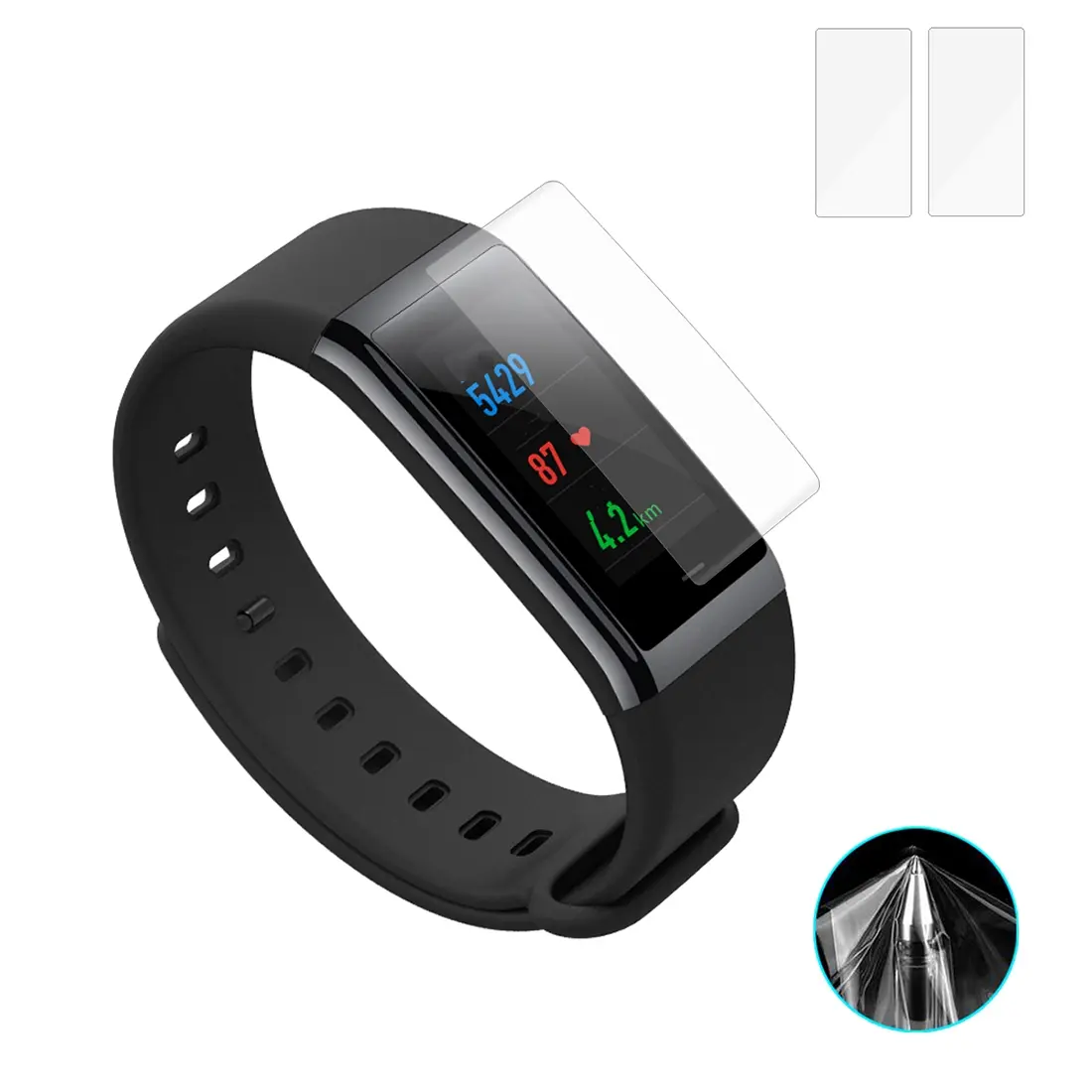 CA0171 ENKAY Hat-Prince for Huami AMAZFIT Sports Band TPU Screen Protector - Image 1