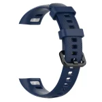 Smart Watch Silicone Watch Band for Huawei Honor Band 4 / Band 5(Blue) - Image 3