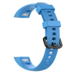 Smart Watch Silicone Watch Band for Huawei Honor Band 4 / Band 5(Sky Blue) - Image 3