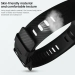 Smart Watch Silicone Watch Band for Huawei Honor Band 4 / Band 5(White) - Image 5