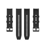 22mm Λουράκι Σιλικόνης  Μαύρο (Watch GT 2 Pro)Κατάλληλα μοντέλα : για Huawei Watch GT2 pro, Watch GT 2e, Watch GT (42mm, 46mm), Watch GT2 46MM, Honor Watch GS PRO, Honor Magic Watch2 46mm, Honor Watch Dream - Image 2