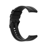 22mm Λουράκι Σιλικόνης  Μαύρο (Watch GT 2 Pro)Κατάλληλα μοντέλα : για Huawei Watch GT2 pro, Watch GT 2e, Watch GT (42mm, 46mm), Watch GT2 46MM, Honor Watch GS PRO, Honor Magic Watch2 46mm, Honor Watch Dream - Image 3