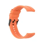 Για Huawei Watch GT 2 Pro λουράκι ρολογιού σιλικόνης με μαύρη ατσάλινη πόρπη (ζωντανό πορτοκαλί) - Image 3
