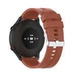 For Xiaomi Watch Color Sport Silicone Watch Band with Silver Steel Buckle(Orange) - Image 5