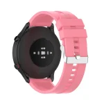 For Xiaomi Watch Color Sport Silicone Watch Band with Silver Steel Buckle(Pink) - Image 5