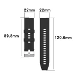 Για ρολόι Xiaomi Color Sport Silicone Watch με ασημένια αγκράφα (ζωντανό πορτοκαλί)Εφαρμόσιμο μοντέλο : κατάλληλο για Xiaomi Watch Color Sport, για Xiaomi Watch Color, για Garmin Vivoactive 4 - Image 6