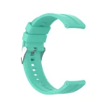 For Xiaomi Watch Color Sport Silicone Watch Band with Silver Steel Buckle(Aurora Blue) - Image 3