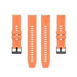 For Huawei Watch GT 2 42mm Silicone Watch Band with Black Buckle(Vibrant Orange) - Image 2