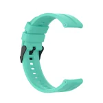 For Huawei Watch GT 2 42mm Silicone Watch Band with Black Buckle(Aurora Blue) - Image 3