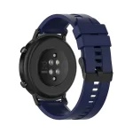 For Huawei Watch GT 2 42mm Silicone Watch Band with Black Buckle(Midnight Blue) - Image 5