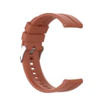 For Huawei Watch GT 2 42mm Silicone Watch Band with Silver Buckle(Orange) - Image 3