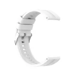 For Huawei Watch GT 2 46mm Silicone Watch Band with Black Buckle(White) - Image 3