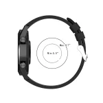 For Huawei Watch GT 2 46mm Silicone Watch Band with Silver Buckle(Red) - Image 7
