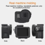 Housing Shell CNC Aluminum Alloy Protective Cage with Insurance Frame & 52mm UV Lens for GoPro HERO7 Black /6 /5 (Blue) - Image 6