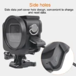 Housing Shell CNC Aluminum Alloy Protective Cage with Insurance Frame & 52mm UV Lens for GoPro HERO7 Black /6 /5 (Red) - Image 10