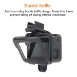 Housing Shell CNC Aluminum Alloy Protective Cage with Insurance Frame & 52mm UV Lens for GoPro HERO7 Black /6 /5 (Red) - Image 5