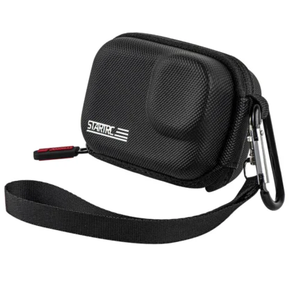 STARTRC Camera PU Carry Case For Insta360 GO3 / DJI Action 3 / 4 / 5 Pro (Black)