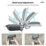 For DJI RC 2 STARTRC Remote Control Sunshade Protection Cover - Image 7