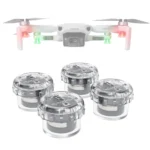 Sunnylife 2-Green + 2-Red Night Strobe LED Light Indicator Light for DJI Mavic 2 / Mini / Mavic Air 2 / FPV