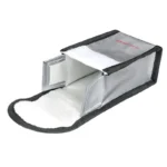 RCSTQ for DJI FPV Combo Battery Li-Po Safe Explosion-proof Storage Bag(Silver) - Image 2