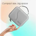 For DJI Osmo Mobile 6 STARTRC Portable Shockproof Waterproof PU Case Bag(Dark Gray) - Image 6