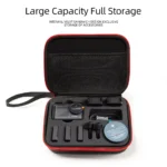 For DJI Osmo Action 3 Carrying Storage Case Bag,Size: 21x 16 x 6cm (Black) - Image 6