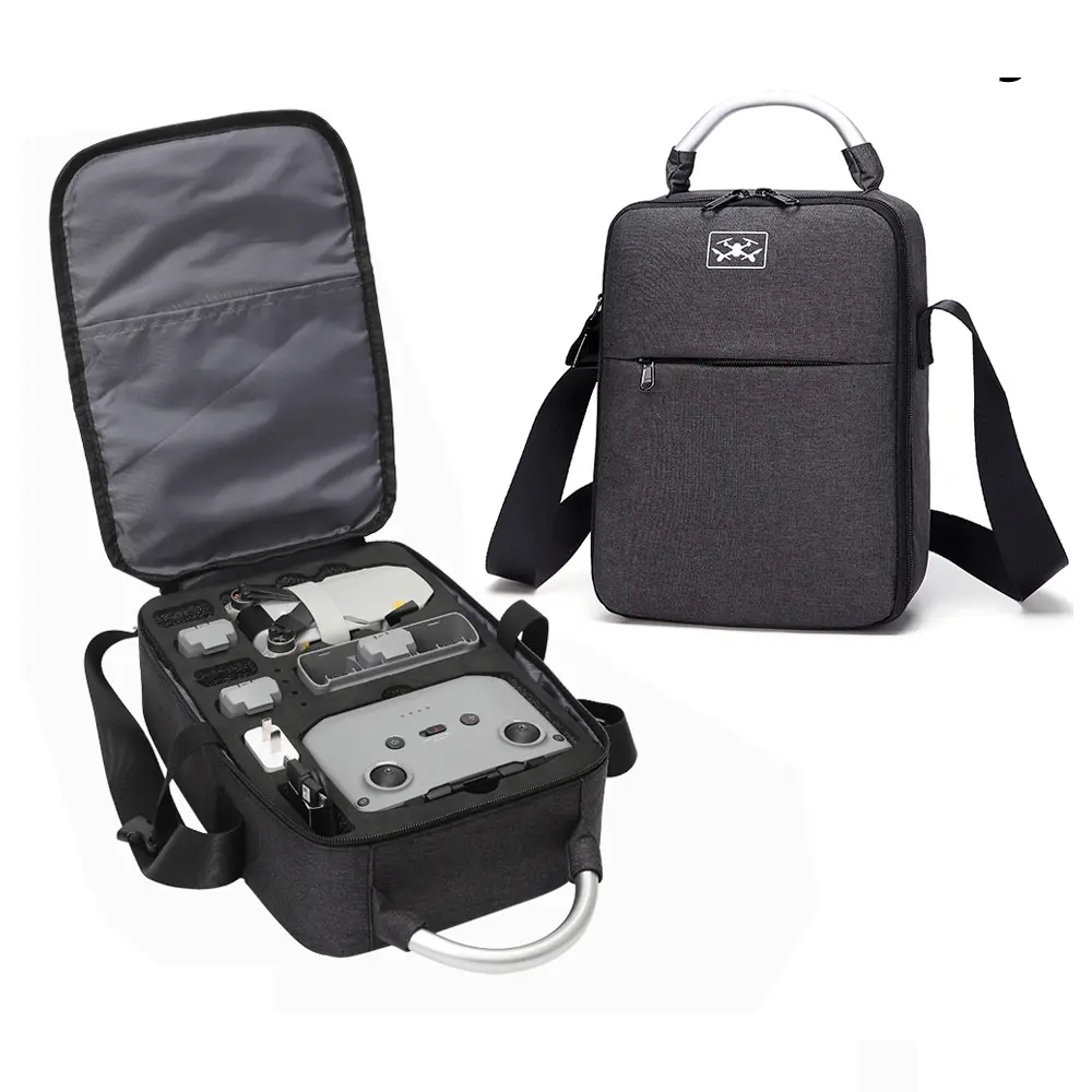 DOP0584B For DJI Mini 2 SE Shockproof Single Shoulder Storage Carrying Case Box Bag, Size: 30 x 22 x 8.5cm (Black) - Image 1