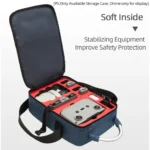 For DJI Mini 2 SE Shockproof Single Shoulder Storage Carrying Case Box Bag, Size: 30 x 22 x 10cm (Blue) - Image 4
