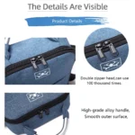 For DJI Mini 2 SE Shockproof Single Shoulder Storage Carrying Case Box Bag, Size: 30 x 22 x 10cm (Blue) - Image 5