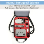 For DJI Mini 2 SE Shockproof Single Shoulder Storage Carrying Case Box Bag, Size: 30 x 22 x 10cm (Blue) - Image 6