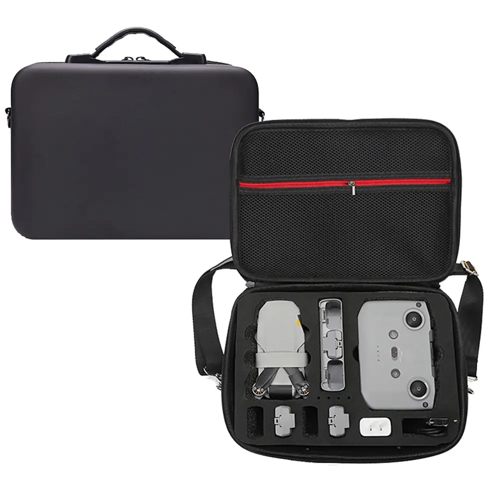 DOP0589BB For DJI Mini 2 SE Shockproof Carrying Hard Case Shoulder Bag, Size: 29 x 19.5 x 10cm (Black Black) - Image 1