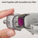 For DJI Neo Sunnylife Integrated Gimbal Protector Camera Lens Cover (Clear Grey) - Image 6