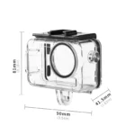 For DJI Osmo Action 5 Pro / 3 / 4 STARTRC 40m Underwater Waterproof Housing Diving Case (Transparent) - Image 3