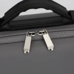 Diamond Texture Shockproof PU Portable Safety Protective Box Storage Bag for DJI Osmo Mobile 4(Grey) - Image 4