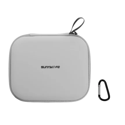 Sunnylife Mini Carrying Case Protective Handbag Portable Clutch Storage Bag for DJI RC 2 / 1 / RC-N3 / N2 / N1 (Grey)