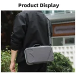 For DJI Flip Sunnylife Simple Storage Bag Shoulder Handbag (Black) - Image 6