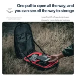 STARTRC Hard Shell Waterproof Shoulders Bag Backpack for DJI Mavic 3 Pro / Mavic 3 Classic (Black) - Image 4