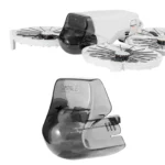 For DJI Flip STARTRC Lens Protective Cover Gimbal Cover (Transparent Black)