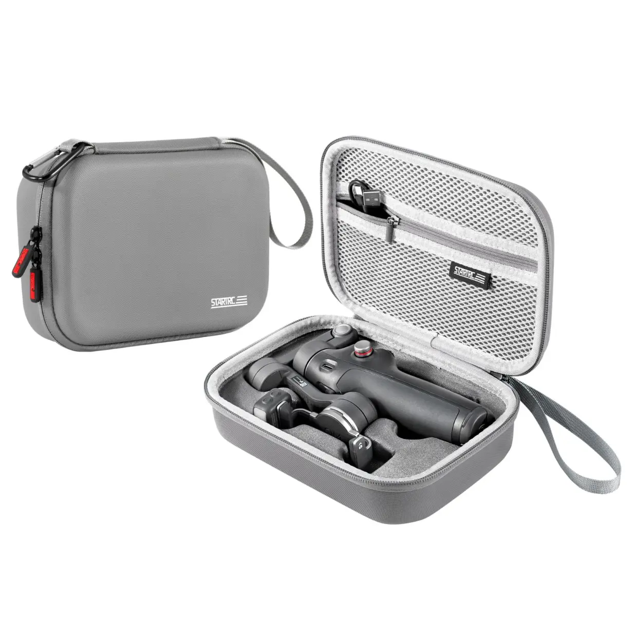 DOP2948H For DJI Osmo Mobile 7 / 7P STARTRC Portable Body Travel Carrying Bag (Grey) - Image 1