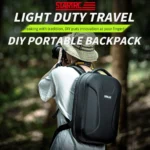 STARTRC Shoulders Decompression Backpack for DJI Drones / DSLR Cameras (Black) - Image 2