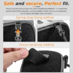 STARTRC Backpack Back-hanging Small Bag For DJI Avata / Air Series / Mavic Series (Grey) - Image 4