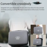 For DJI Avata 2 STARTRC Drone Handbag Messenger Storage Bag (Light Grey) - Image 7