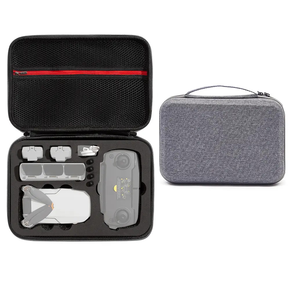 EDA001846801B For DJI Mini SE Shockproof Carrying Hard Case Storage Bag, Size: 21.5 x 29.5 x 10cm(Grey + Black Liner) - Image 1