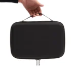 For DJI Mini SE Shockproof Nylon Carrying Hard Case Storage Bag, Size: 21.5 x 29.5 x 10cm(Black + Red Liner) - Image 2