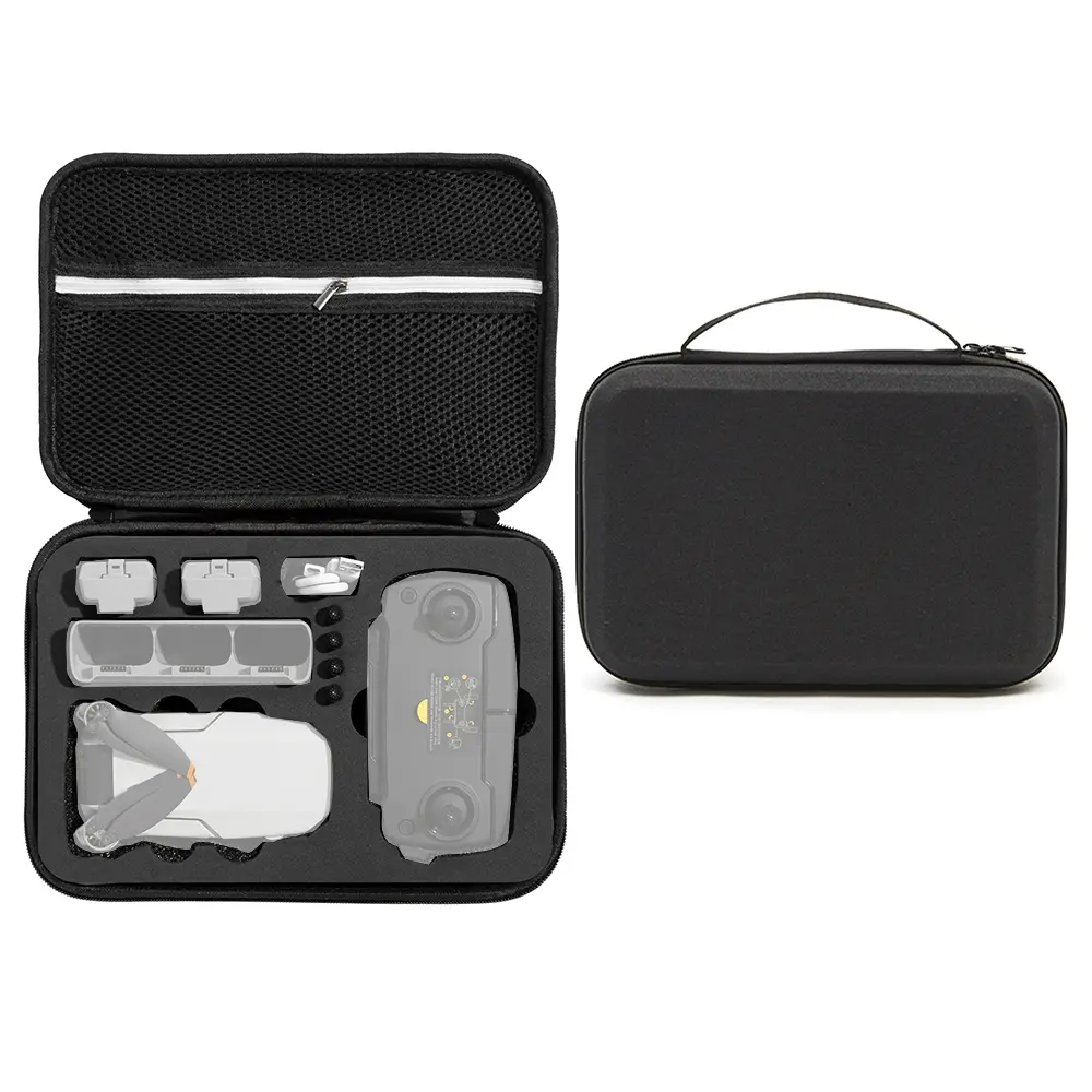 EDA001855401B For DJI Mini SE Shockproof Nylon Carrying Hard Case Storage Bag, Size: 21.5 x 29.5 x 10cm(Black + Black Liner) - Image 1