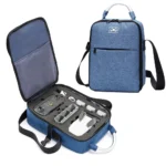 For DJI Mini SE Shockproof Single Shoulder Storage Carrying Case Box Bag, Size: 31 x 23 x 10cm(Blue + Black Liner)