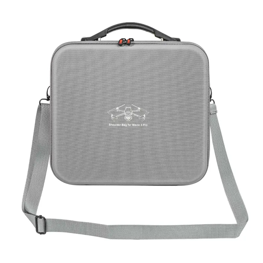 EDA004608701A For DJI Mavic 3 Pro / DJI RC with Screen STARTRC Shoulder Storage Bag Handbag(Grey) - Image 1
